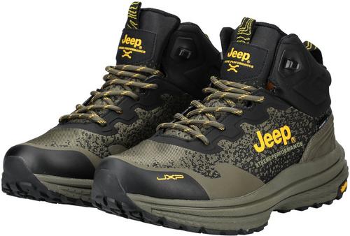 Rückansicht von JEEP Wanderschuhe Boots Herren Military