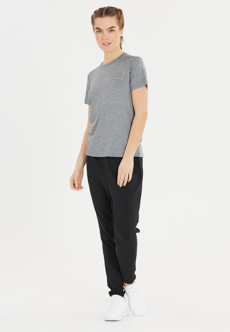 Endurance Endurance Alvaly Funktionsshirt Damen - 1005 Light Grey Melange - 0 | SportScheck