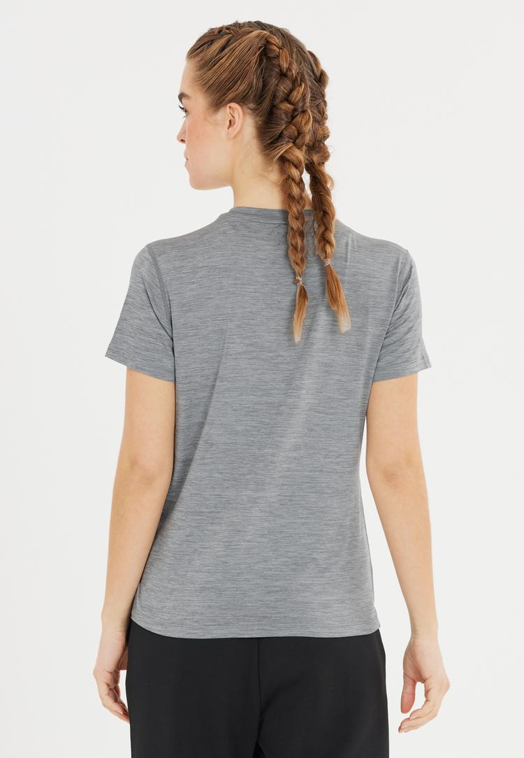 Endurance Endurance Alvaly Funktionsshirt Damen - 1005 Light Grey Melange - 4 | SportScheck
