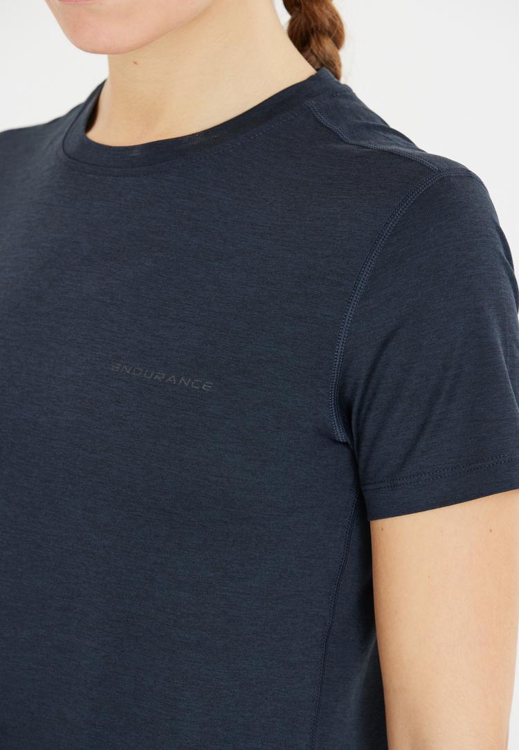 Endurance Endurance Alvaly Funktionsshirt Damen - 1111 Black Melange - 2 | SportScheck