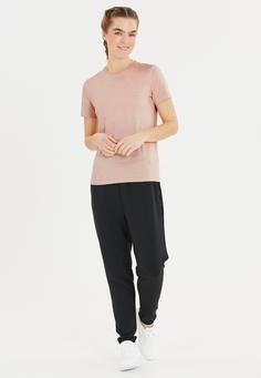 Rückansicht von Endurance Alvaly Funktionsshirt Damen 4324 Sepia Rose