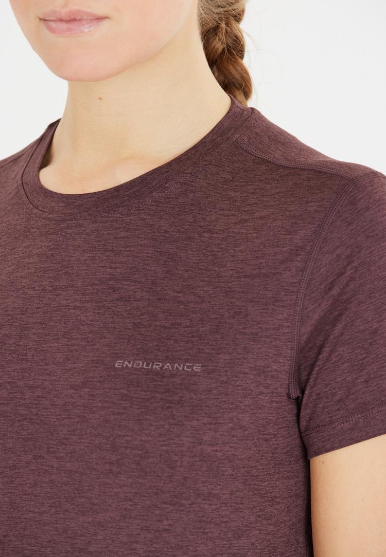Endurance Endurance Alvaly Funktionsshirt Damen - 4241 Fudge - 2 | SportScheck