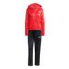adidas Essentials Linear Trainingsanzug Sweatjacke Damen - Pure Ruby