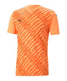 PUMA teamULTIMATE Trikot Kids Fußballtrikot Kinder orange