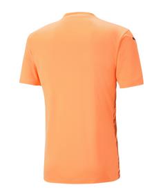 Rückansicht von PUMA teamULTIMATE Trikot Kids Fußballtrikot Kinder orange