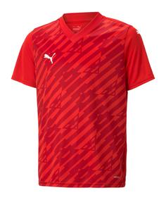 PUMA teamULTIMATE Trikot Kids Fußballtrikot Kinder rot