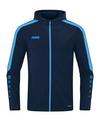 JAKO Power Kapuzenjacke Trainingsjacke Herren - blaublau