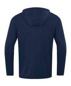 Rückansicht von JAKO Power Kapuzenjacke Trainingsjacke Herren blaublau