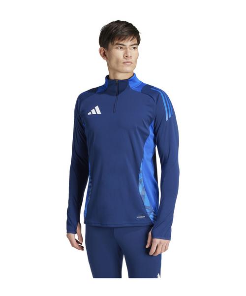 Rückansicht von adidas Tiro 24 Trainingsjacke Funktionssweatshirt Herren blau