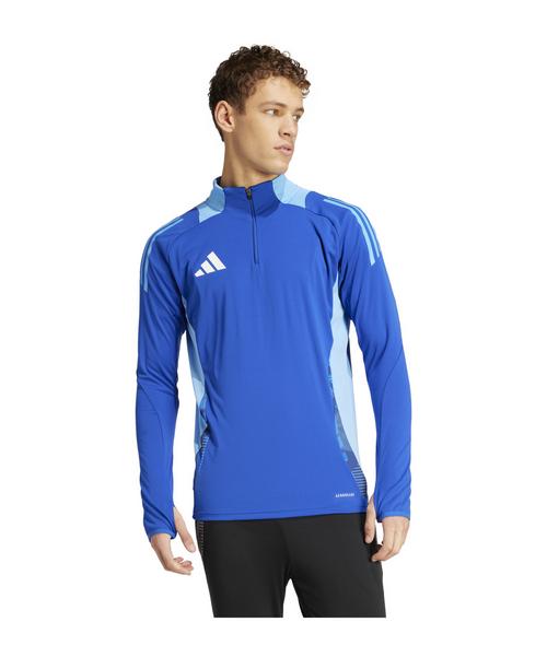 Rückansicht von adidas Tiro 24 Trainingsjacke Funktionssweatshirt Herren blaublau