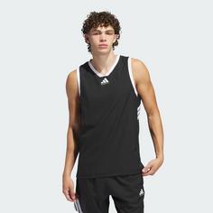 Rückansicht von adidas adidas Crazy Lite Trikot Funktionstank Herren Black / White