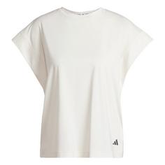 adidas Yoga T-Shirt Funktionsshirt Damen Chalk White