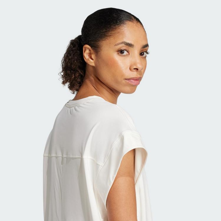 adidas adidas Yoga T-Shirt Funktionsshirt Damen - Chalk White - 0 | SportScheck