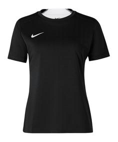 Nike Team Court Trikot Damen T-Shirt Damen schwarz