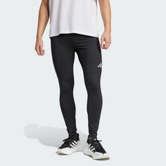 Rückansicht von adidas Ultimate Running CLIMACOOL+ Leggings Leggings Herren Black