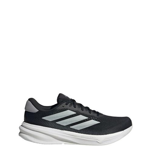 Rückansicht von adidas Supernova Stride 2 Laufschuh Laufschuhe Core Black / Cloud White / Grey