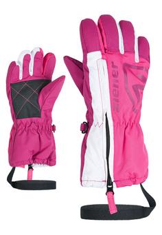 Ziener LEO MINIS Skihandschuhe Kinder pop pink