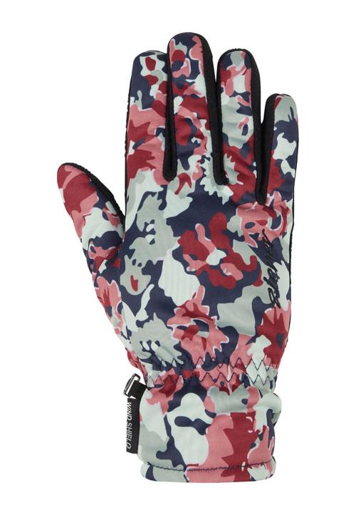 Rückansicht von Ziener LIMPORT Skihandschuhe Kinder flower print