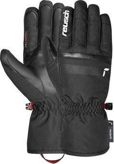 Reusch Winter Glove All Finger Touch Skihandschuhe 7702 black / silver