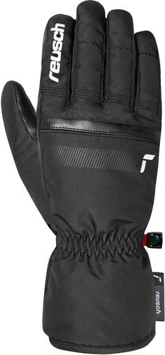 Rückansicht von Reusch Winter Glove All Finger Touch Skihandschuhe 7702 black / silver