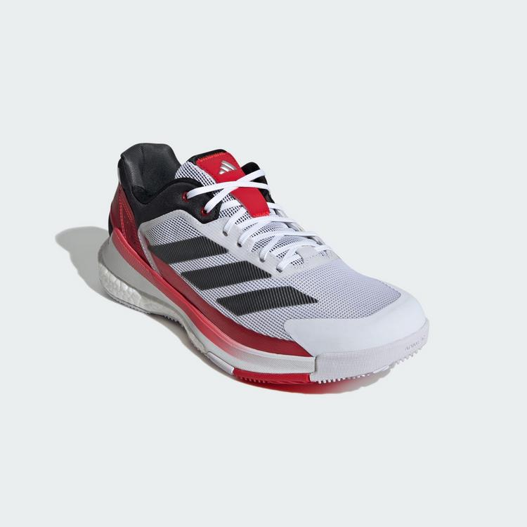 adidas adidas Crazyquick BOOST Padel-Schuh Tennisschuhe Herren - Cloud White / Core Black / Lucid Red - 3 | SportScheck