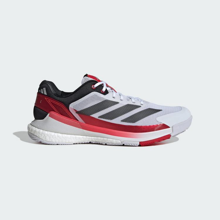 adidas adidas Crazyquick BOOST Padel-Schuh Tennisschuhe Herren - Cloud White / Core Black / Lucid Red - 6 | SportScheck