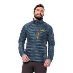 Rückansicht von Jack Wolfskin ROUTEBURN PRO INS JKT M Funktionsjacke Herren midnight sky