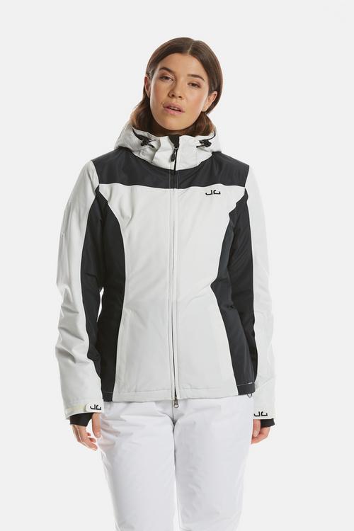 Rückansicht von Jeff Green Kerava Skijacke Damen Deep Black/Snow