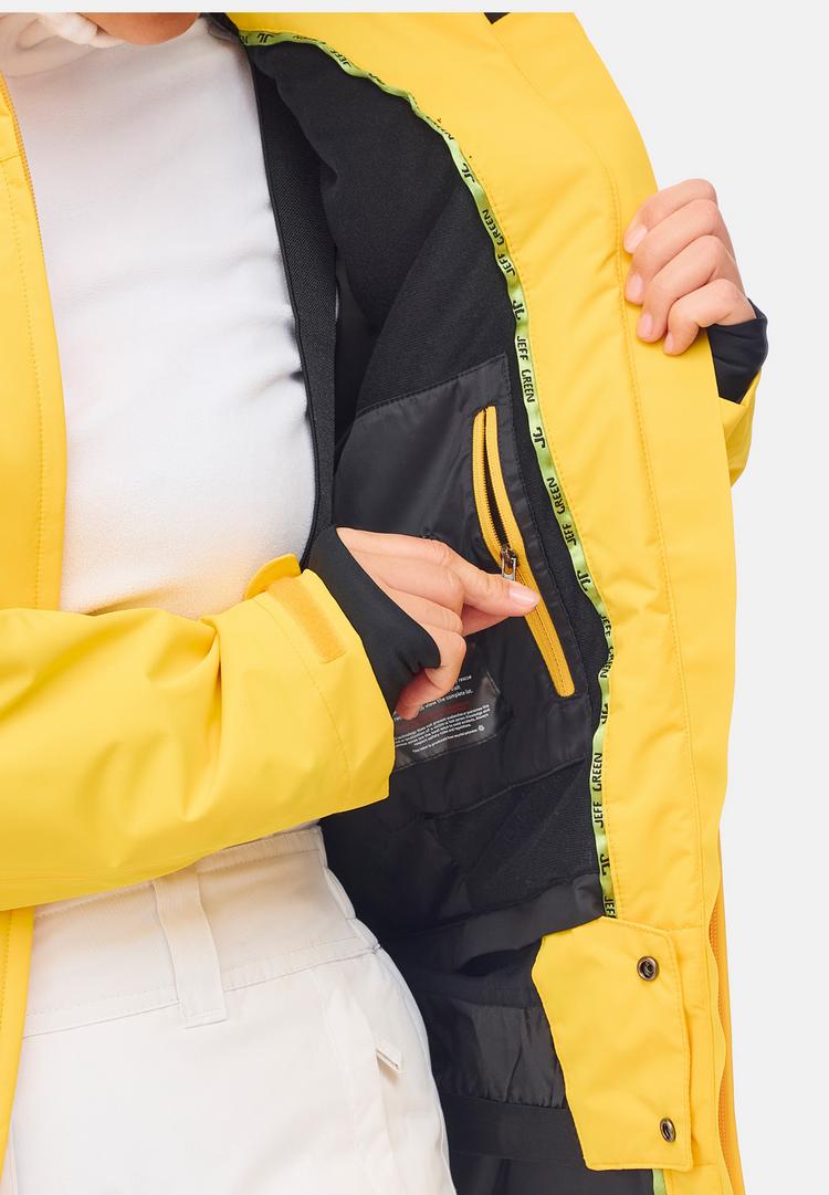 Jeff Green Jeff Green Kerava Skijacke Damen - Golden Spice - 8 | SportScheck