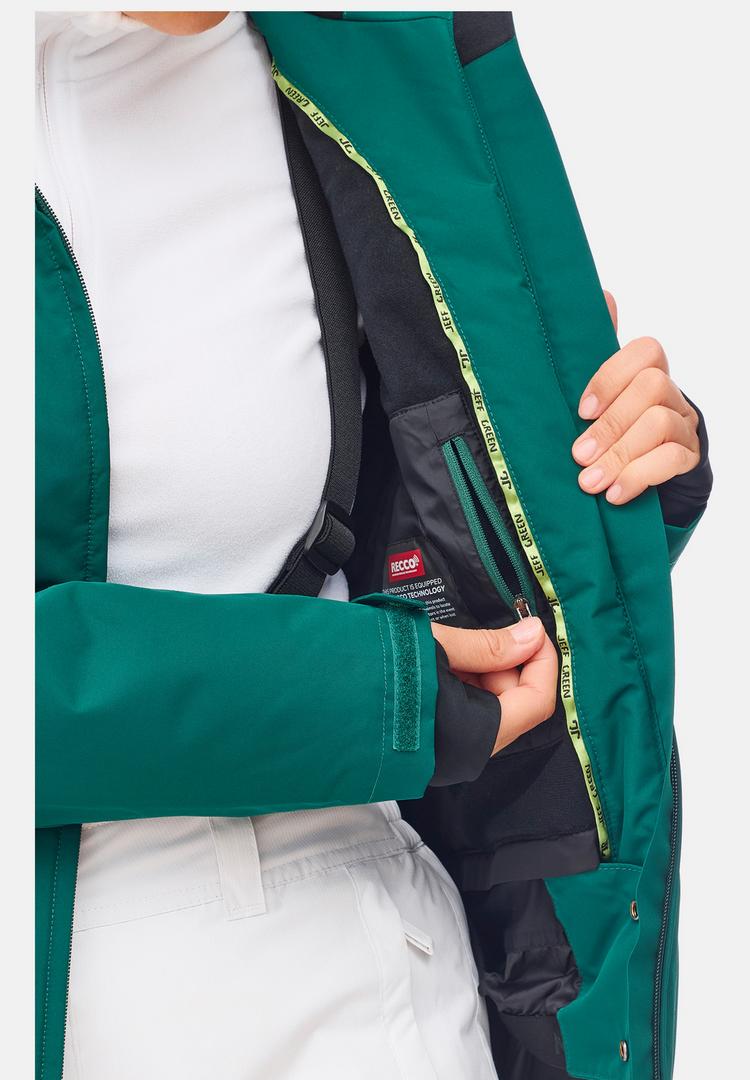Jeff Green Jeff Green Kerava Skijacke Damen - Rain Forest - 8 | SportScheck
