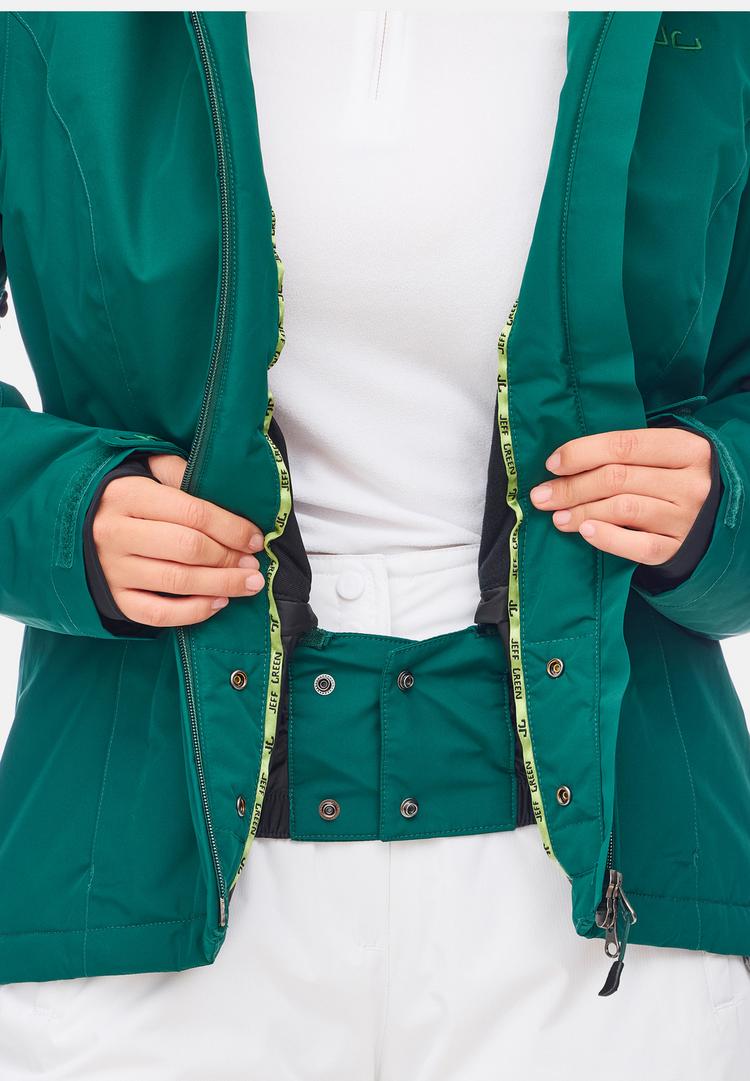Jeff Green Jeff Green Kerava Skijacke Damen - Rain Forest - 10 | SportScheck