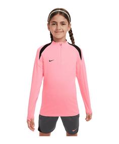 Nike Strike Drill Top Kids Funktionssweatshirt Kinder rosa