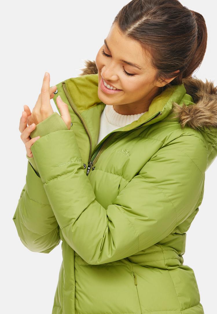 Jeff Green Jeff Green Fely Daunenmantel Damen - Iguana - 10 | SportScheck