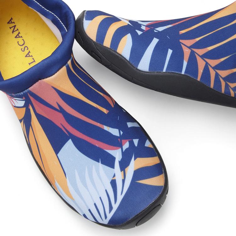 Lascana Lascana Badeschuh Wasserschuhe Damen - blau-orange - 0 | SportScheck
