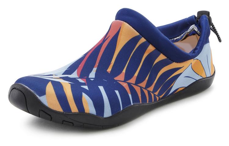 Lascana Lascana Badeschuh Wasserschuhe Damen - blau-orange - 1 | SportScheck