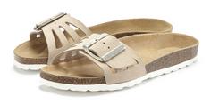 ELBSAND Pantolette Sandalen Damen beige