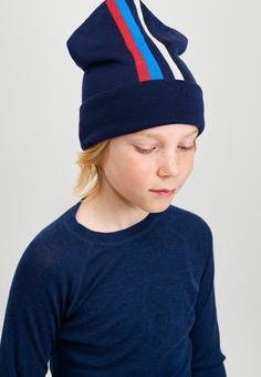 Rückansicht von reima Tiimi Beanie Kinder Navy