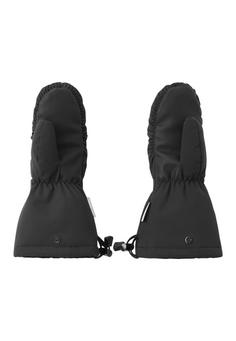 Rückansicht von reima Vanukko Handschuhe Kinder Black