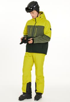 Rückansicht von Whistler Fairfax Skihose Herren 3149 Citronelle