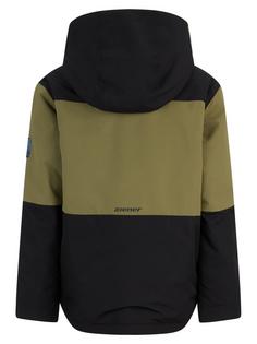 Rückansicht von Ziener ALIM Skijacke Kinder deep olive