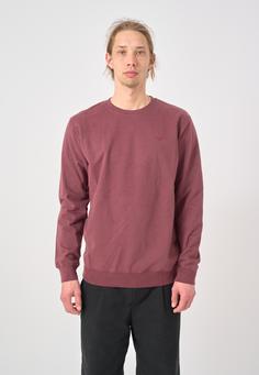 Rückansicht von Cleptomanicx Ligull Sweatshirt Herren Decadent Chocolate