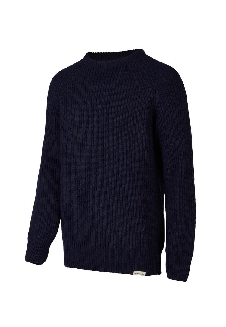 Cleptomanicx Cleptomanicx Crewneck Ribber Strickpullover Herren - Dark Navy - 0 | SportScheck