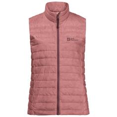 Jack Wolfskin PILVI DOWN VEST W Outdoorweste Damen mineral red