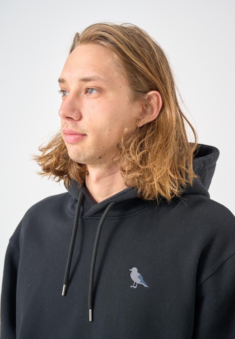 Cleptomanicx Cleptomanicx Embro Gull Mono Kapuzenshirt Herren - Black - 1 | SportScheck