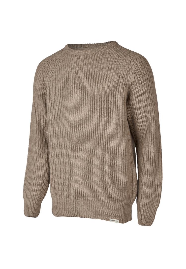 Cleptomanicx Cleptomanicx Crewneck Ribber Strickpullover Herren - Creme - 0 | SportScheck