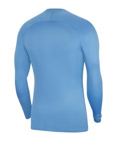 Rückansicht von Nike Park Underwear Mock Funktionsshirt Herren blau