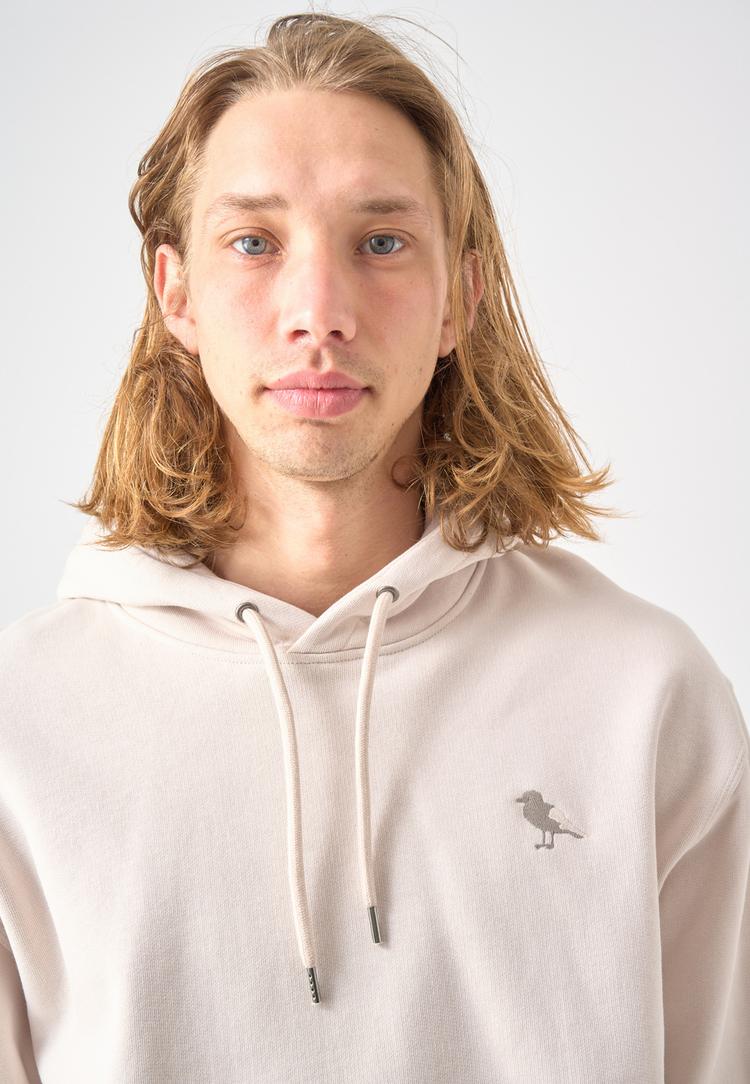 Cleptomanicx Cleptomanicx Embro Gull Mono Kapuzenshirt Herren - Pumice Stone - 2 | SportScheck
