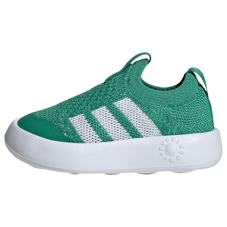 adidas adidas Bubblecomfy Kids Schuh Sneaker Kinder - Semi Court Green / Cloud White / Core Black - 0 | SportScheck