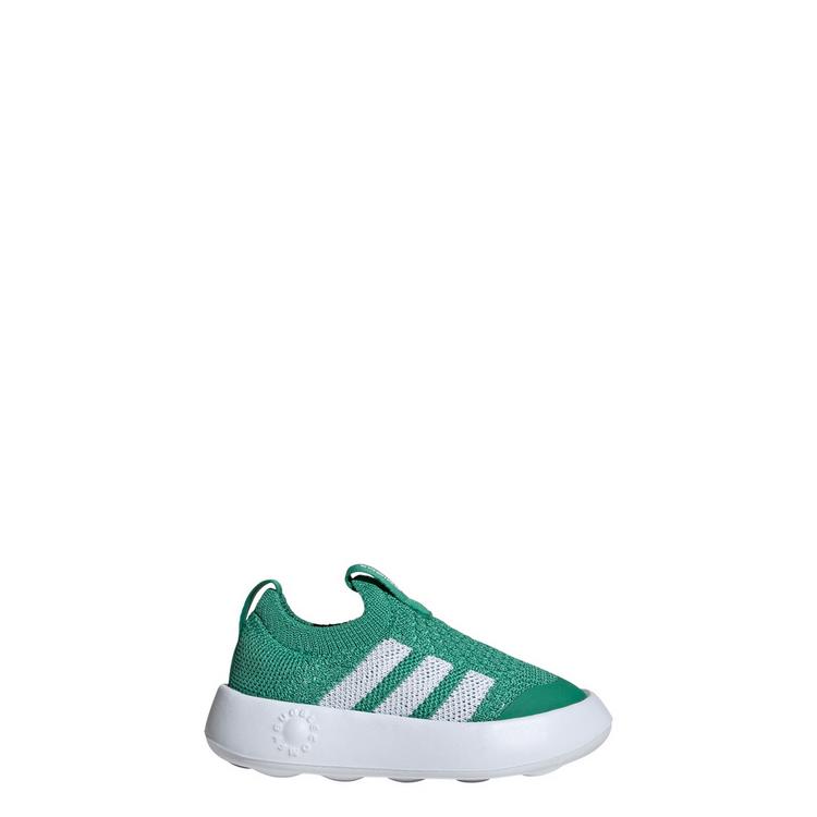 adidas adidas Bubblecomfy Kids Schuh Sneaker Kinder - Semi Court Green / Cloud White / Core Black - 0 | SportScheck