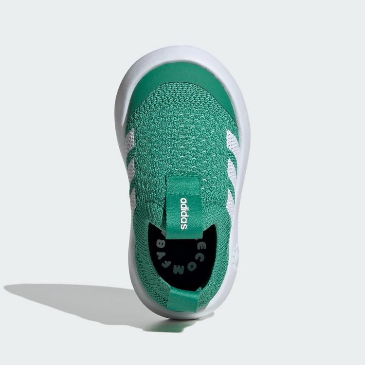 adidas adidas Bubblecomfy Kids Schuh Sneaker Kinder - Semi Court Green / Cloud White / Core Black - 1 | SportScheck